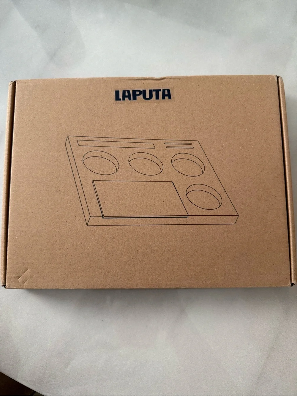 Laputa espresso wood tamper mat